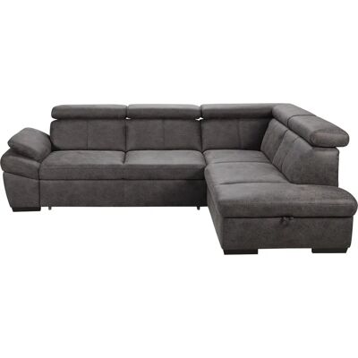 SOFA FASHION Salerno - Modernes L-Form Sofa mit Bettfunktion SOFA FASHION Salerno - Modernes L-Form Sofa mit Bettfunktion