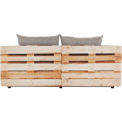 SOFA FASHION EXXPO - Wendbares Microfaser-Sofa mit Stauraum - Schlafsofa SOFA FASHION EXXPO - Wendbares Microfaser-Sofa mit Stauraum - Schlafsofa