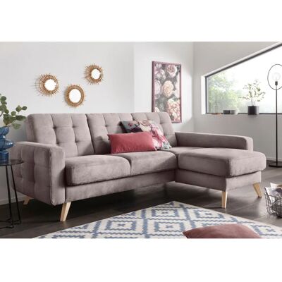 SOFA FASHION Nappa L-Form Sofa mit Schlaffunktion SOFA FASHION Nappa L-Form Sofa mit Schlaffunktion
