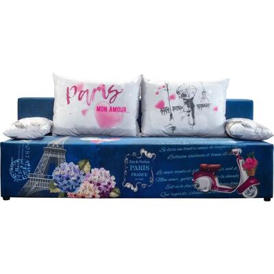 SOFA FASHION Exxxpo Mikrofaser Schlafsofa mit Stauraum SOFA FASHION Exxxpo Mikrofaser Schlafsofa mit Stauraum