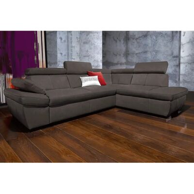 SOFA FASHION Salerno L-Form Microfaser Sofa - Sofa SOFA FASHION Salerno L-Form Microfaser Sofa - Sofa