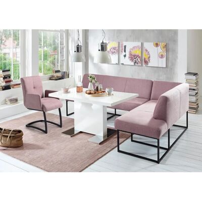SOFA FASHION Affogato - Lila, 157x82x245cm - Eckbank SOFA FASHION Affogato - Lila, 157x82x245cm - Eckbank