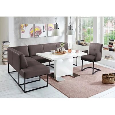 SOFA FASHION Affogato - Bequem, Elegant, Hochwertiges Kunstleder Eckbank SOFA FASHION Affogato - Bequem, Elegant, Hochwertiges Kunstleder Eckbank