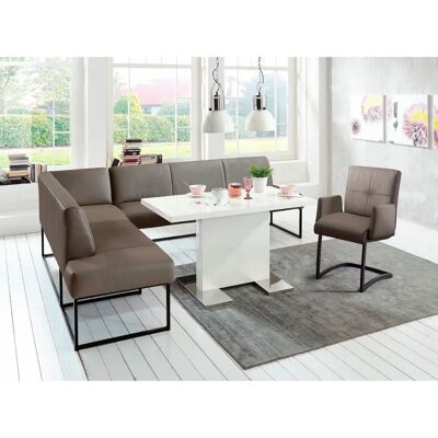 exxpo - sofa fashion Affogato - Polstereckbank - Freistehend - Hoher Sitzkomfort exxpo - sofa fashion Affogato - Polstereckbank - Freistehend - Hoher Sitzkomfort