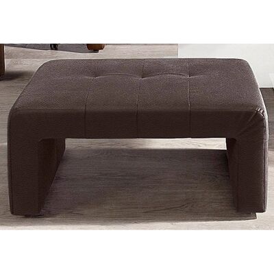 SOFA FASHION - Hocker - Wellenunterfederung - 120 kg belastbar SOFA FASHION - Hocker - Wellenunterfederung - 120 kg belastbar
