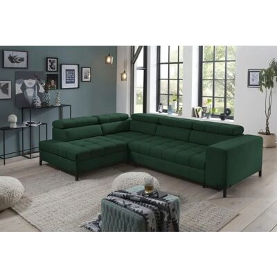 Sofa FASHION Bocco L-Form Velvet Ecksofa - Sofa Sofa FASHION Bocco L-Form Velvet Ecksofa - Sofa