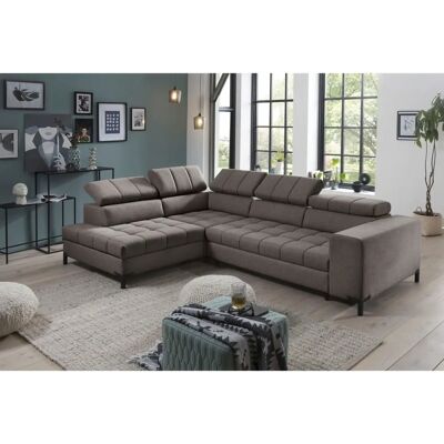 SOFA FASHION Bocco L-Form Webvelours - Sofa SOFA FASHION Bocco L-Form Webvelours - Sofa