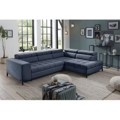 SOFA FASHION Bocco - L-Form Webvelours Sofa - Sofas SOFA FASHION Bocco - L-Form Webvelours Sofa - Sofas