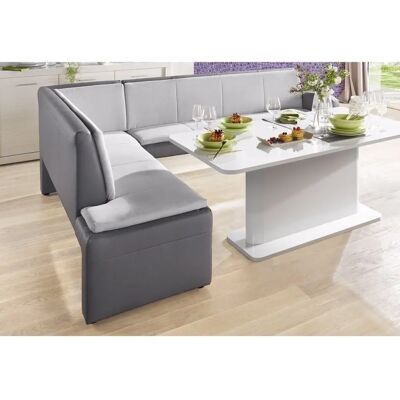 SOFA FASHION Cortado - Elegante moderne Eckbank - 197x89x264cm SOFA FASHION Cortado - Elegante moderne Eckbank - 197x89x264cm