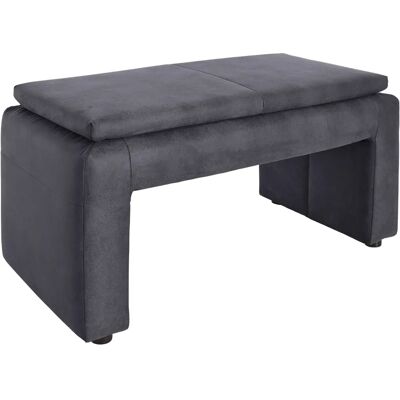 SOFA FASHION - EXXPO - Grau - 100x51x52 cm - Ottoman SOFA FASHION - EXXPO - Grau - 100x51x52 cm - Ottoman