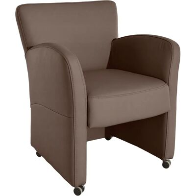 SOFA FASHION Cortado Loungesessel - Gepolstert, Massivholz, Hellbraun SOFA FASHION Cortado Loungesessel - Gepolstert, Massivholz, Hellbraun