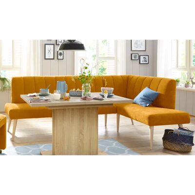 SOFA FASHION Costa Senfgelb Eckbank - Eckbank - Esszimmerpolsterung SOFA FASHION Costa Senfgelb Eckbank - Eckbank - Esszimmerpolsterung