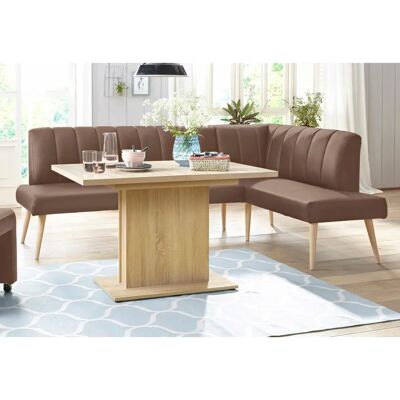 SOFA FASHION Costa - Elegante Eckbank mit moderner Rückensteppung SOFA FASHION Costa - Elegante Eckbank mit moderner Rückensteppung