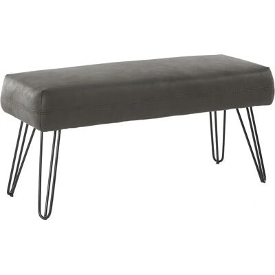 SOFA FASHION Doppio - Blaue Microfaser Bank - Sitzbank SOFA FASHION Doppio - Blaue Microfaser Bank - Sitzbank