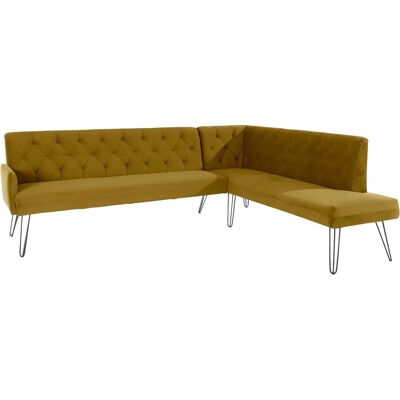 Sofa Fashion Doppio Eckbank - Chesterfield Komfort, Gold Sofa Fashion Doppio Eckbank - Chesterfield Komfort, Gold