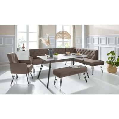 SOFA FASHION Doppio Eckbank - Gepolstert, in Europa gefertigt SOFA FASHION Doppio Eckbank - Gepolstert, in Europa gefertigt