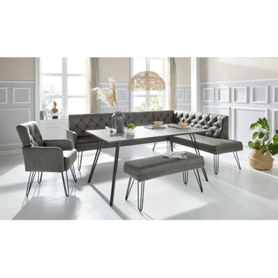 Sofa Fashion Doppio Chesterfield Blau - Sitzbank Sofa Fashion Doppio Chesterfield Blau - Sitzbank