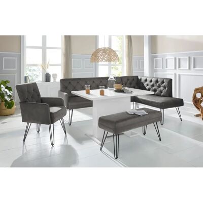 Sofa FASHION Doppio - Chesterfield Eckbank - Blau Sofa FASHION Doppio - Chesterfield Eckbank - Blau
