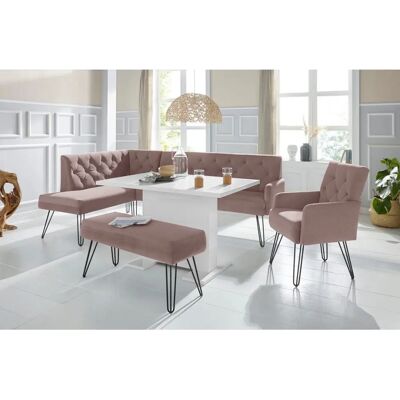 SOFA FASHION Doppio Pink Eckbank - Eckbank SOFA FASHION Doppio Pink Eckbank - Eckbank