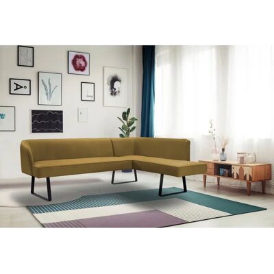 Eckbank EXXPO Americano - Gelb, 249x83x157cm Eckbank EXXPO Americano - Gelb, 249x83x157cm