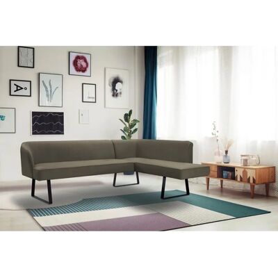 SOFA FASHION Americano Taupe Eckbank - Polsterbank SOFA FASHION Americano Taupe Eckbank - Polsterbank