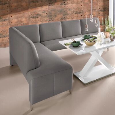 SOFA FASHION Intenso Grau Moderne Eckbank SOFA FASHION Intenso Grau Moderne Eckbank