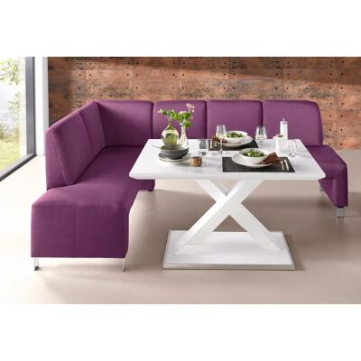 SOFA FASHION Intenso Pink Eckbank - Eckbank, Modernes Design, FSC Holz, Made in Europe - Eckbank SOFA FASHION Intenso Pink Eckbank - Eckbank, Modernes Design, FSC Holz, Made in Europe - Eckbank