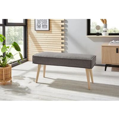 SOFA FASHION Lungo Eckbank - grau melange SOFA FASHION Lungo Eckbank - grau melange