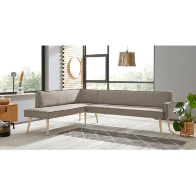 SOFA FASHION Lungo - Moderne Eckbank mit Webstoff - Sitzbank SOFA FASHION Lungo - Moderne Eckbank mit Webstoff - Sitzbank