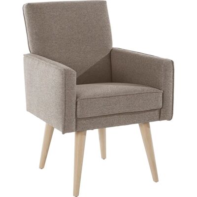 SOFA FASHION Lungo Loungesessel - Modern Webvelours Sessel SOFA FASHION Lungo Loungesessel - Modern Webvelours Sessel