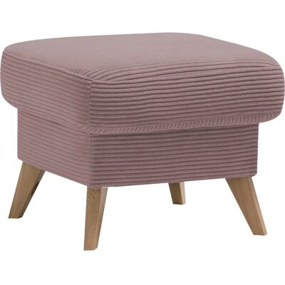 SOFA FASHION Samso Altrosa - Fußhocker SOFA FASHION Samso Altrosa - Fußhocker