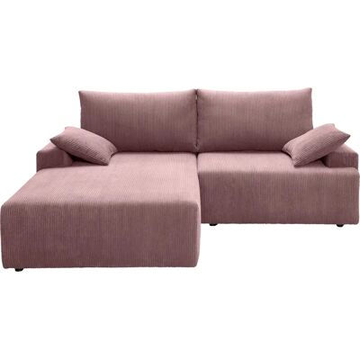 SOFA FASHION Exxpo L-Form rosa - Sofa SOFA FASHION Exxpo L-Form rosa - Sofa