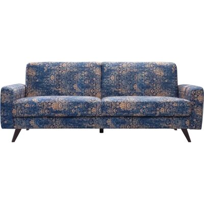 Sofa FASHION 3-Sitzer Microvelours mit Bett - Sofa Sofa FASHION 3-Sitzer Microvelours mit Bett - Sofa