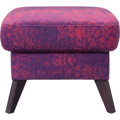 SOFA FASHION EXXPO - Stilvoll, bequem, wein, 57x47x57 cm - Hocker SOFA FASHION EXXPO - Stilvoll, bequem, wein, 57x47x57 cm - Hocker