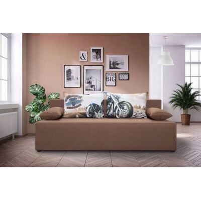 EXXPO - SOFA FASHION 3-Sitzer Tabou Motorrad - Sofa mit Bettfunktion EXXPO - SOFA FASHION 3-Sitzer Tabou Motorrad - Sofa mit Bettfunktion