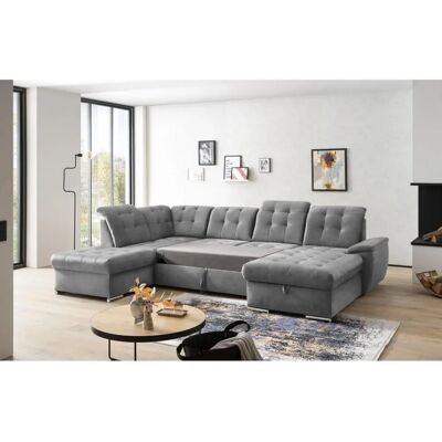 Sofa FASHION Durango - U-Form, mit Bettfunktion, Webvelours - Ecksofa Sofa FASHION Durango - U-Form, mit Bettfunktion, Webvelours - Ecksofa