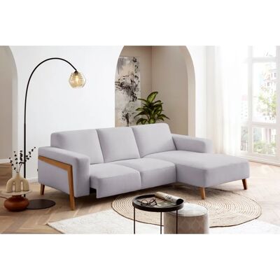 SOFA FASHION EXXPO - Modernes Recamiere, Webvelours, 250x84x163 - Sofa SOFA FASHION EXXPO - Modernes Recamiere, Webvelours, 250x84x163 - Sofa