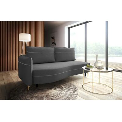 SOFA FASHION EXXPO - Lounge Sofa mit Kontrastnaht - Komfortabel, schmale Armlehne SOFA FASHION EXXPO - Lounge Sofa mit Kontrastnaht - Komfortabel, schmale Armlehne