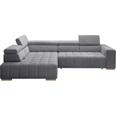Sofa FASHION Elianos L-Form Hochkomfort Grau - Sofa Sofa FASHION Elianos L-Form Hochkomfort Grau - Sofa