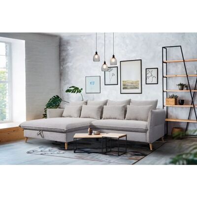 Sofa POSO - Elegantes L-Form mit schmalen Armlehnen - Sofa Sofa POSO - Elegantes L-Form mit schmalen Armlehnen - Sofa