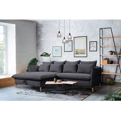 Ecksofa EXXPO - WALPY - Modern, Grau, 274cm Ecksofa EXXPO - WALPY - Modern, Grau, 274cm