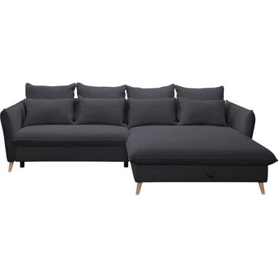 Sofa EXXPO - Modern Grau mit Recamiere & Stauraum - Sofas Sofa EXXPO - Modern Grau mit Recamiere & Stauraum - Sofas