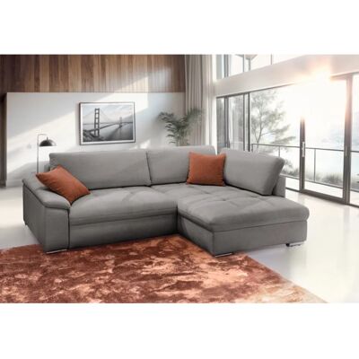 Sofa Fashion EXXPO - Moderner Ecksofa mit Stauraum - Taupe-Rust - Sofa Sofa Fashion EXXPO - Moderner Ecksofa mit Stauraum - Taupe-Rust - Sofa