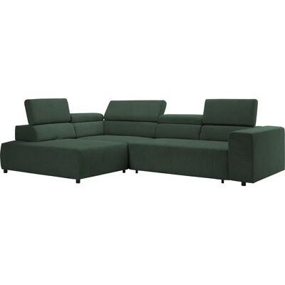 SOFA FASHION VITTORIO - Modular, grün, 308cm - Sofa SOFA FASHION VITTORIO - Modular, grün, 308cm - Sofa