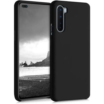 Kwmobile - OnePlus Nord - Silicone - Preto - Capa Kwmobile - OnePlus Nord - Silicone - Preto - Capa