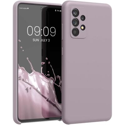 Kwmobile - Galaxy A52/A52 5G/A52s 5G - Capa de silicone rosa Kwmobile - Galaxy A52/A52 5G/A52s 5G - Capa de silicone rosa