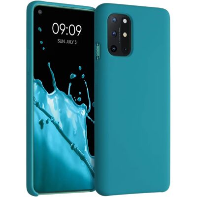 Capa de silicone KWMOBILE para OnePlus 8T - Durável, flexível, à prova de choques Capa de silicone KWMOBILE para OnePlus 8T - Durável, flexível, à prova de choques