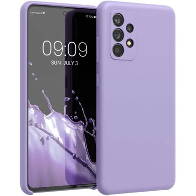 Kwmobile - Galaxy A52/A52 5G/A52s 5G - Azul - Capa de silicone Kwmobile - Galaxy A52/A52 5G/A52s 5G - Azul - Capa de silicone