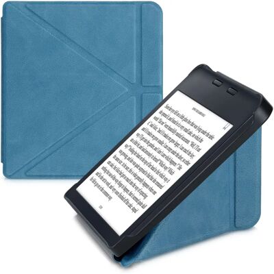 Kwmobile Capa de Couro Dobrável para Kobo Libra 2 - Acessório para E-Reader Kwmobile Capa de Couro Dobrável para Kobo Libra 2 - Acessório para E-Reader