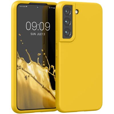 Kwmobile - Galaxy S22 - Amarelo - Silicone - Phone case Kwmobile - Galaxy S22 - Amarelo - Silicone - Phone case